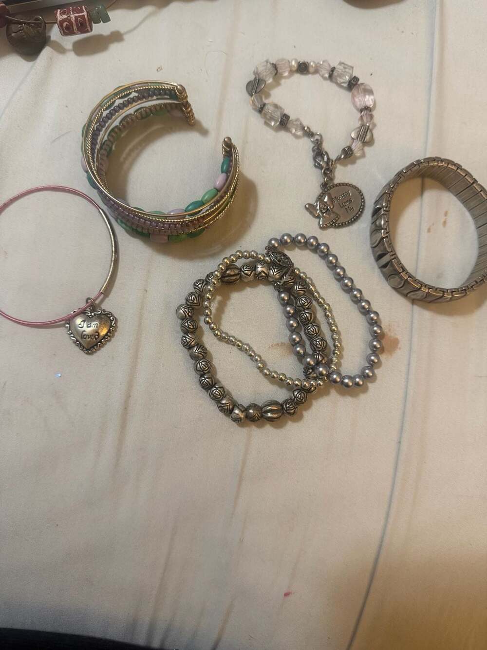 Assorted Fashion Bracelets Lot of 7